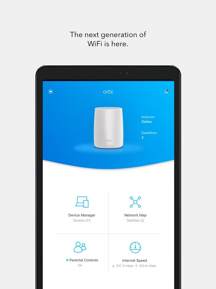 NETGEAR Orbi – WiFi System App | Indus Appstore | Screenshot