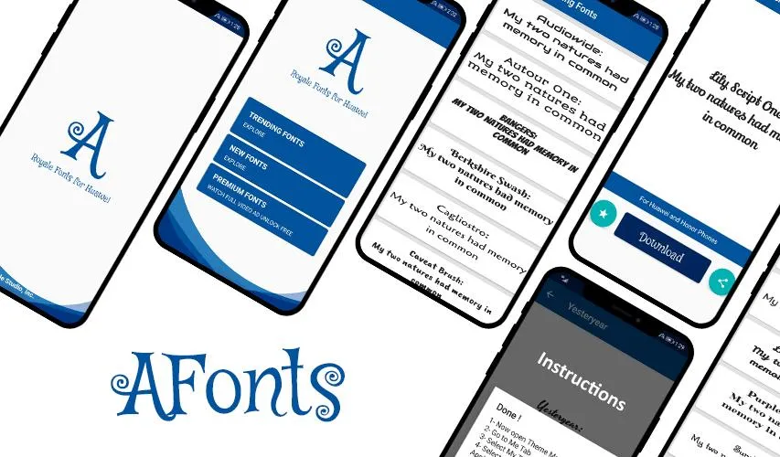 Fonts for Hauwei (AFonts) | Indus Appstore | Screenshot