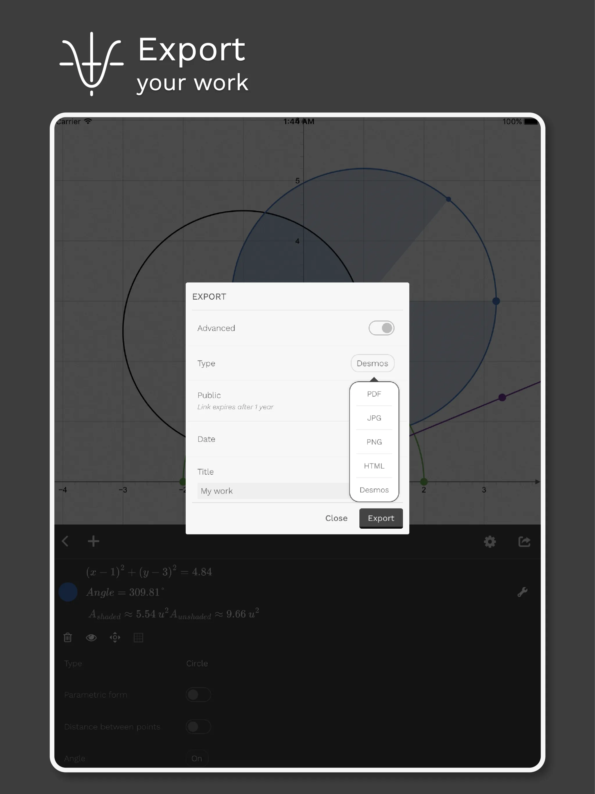 Graph to Equation | Indus Appstore | Screenshot