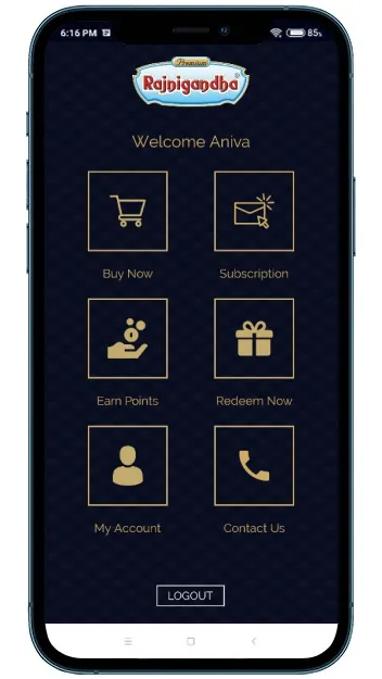 Rajnigandha Shopping App | Indus Appstore | Screenshot