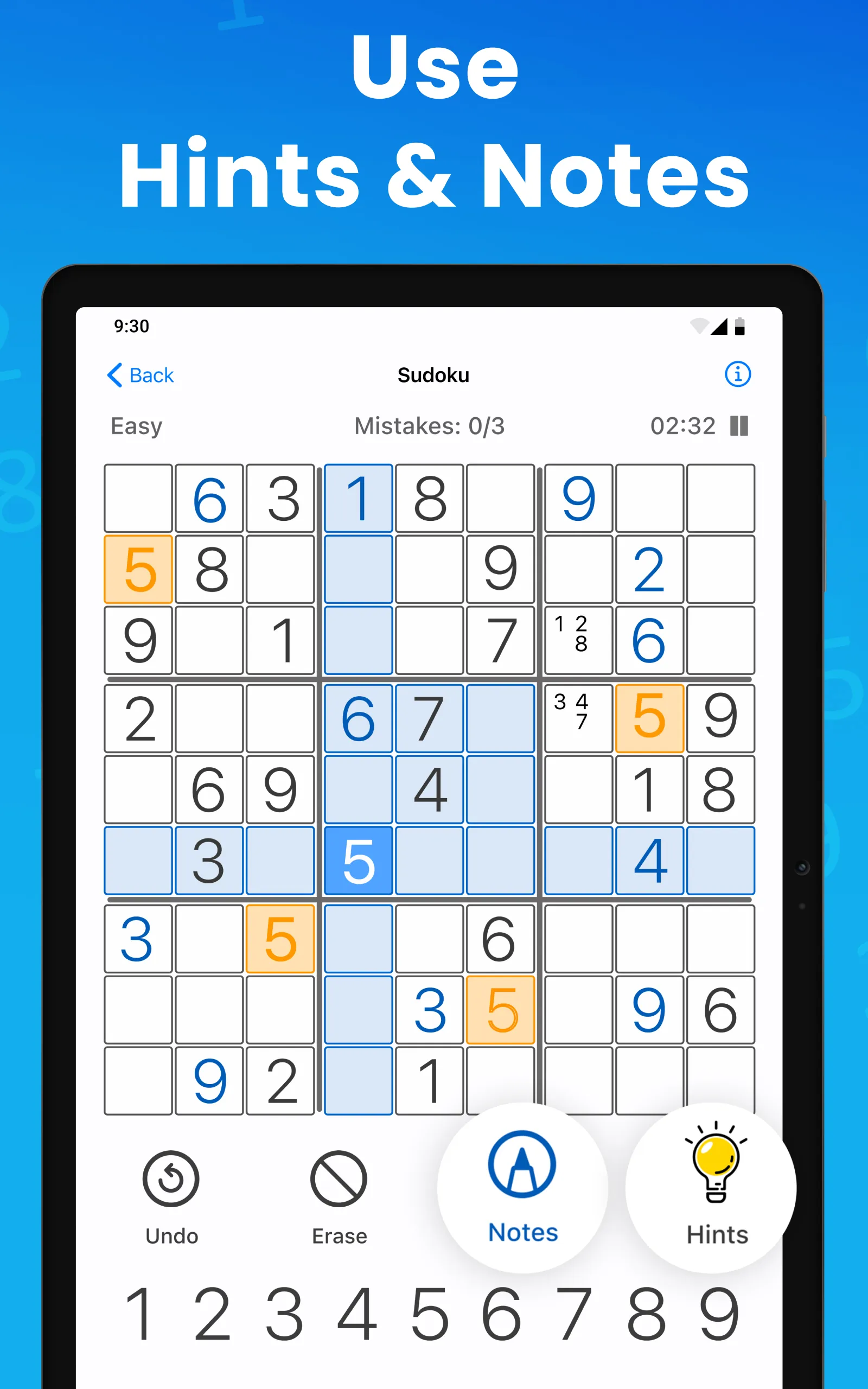 Sudoku - classic number game | Indus Appstore | Screenshot