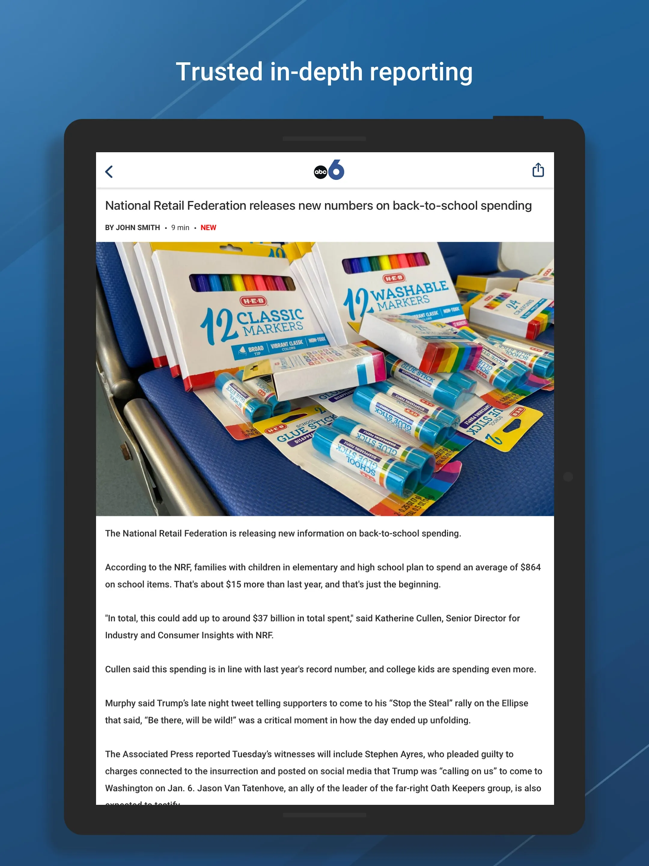 WSYX ABC6 | Indus Appstore | Screenshot