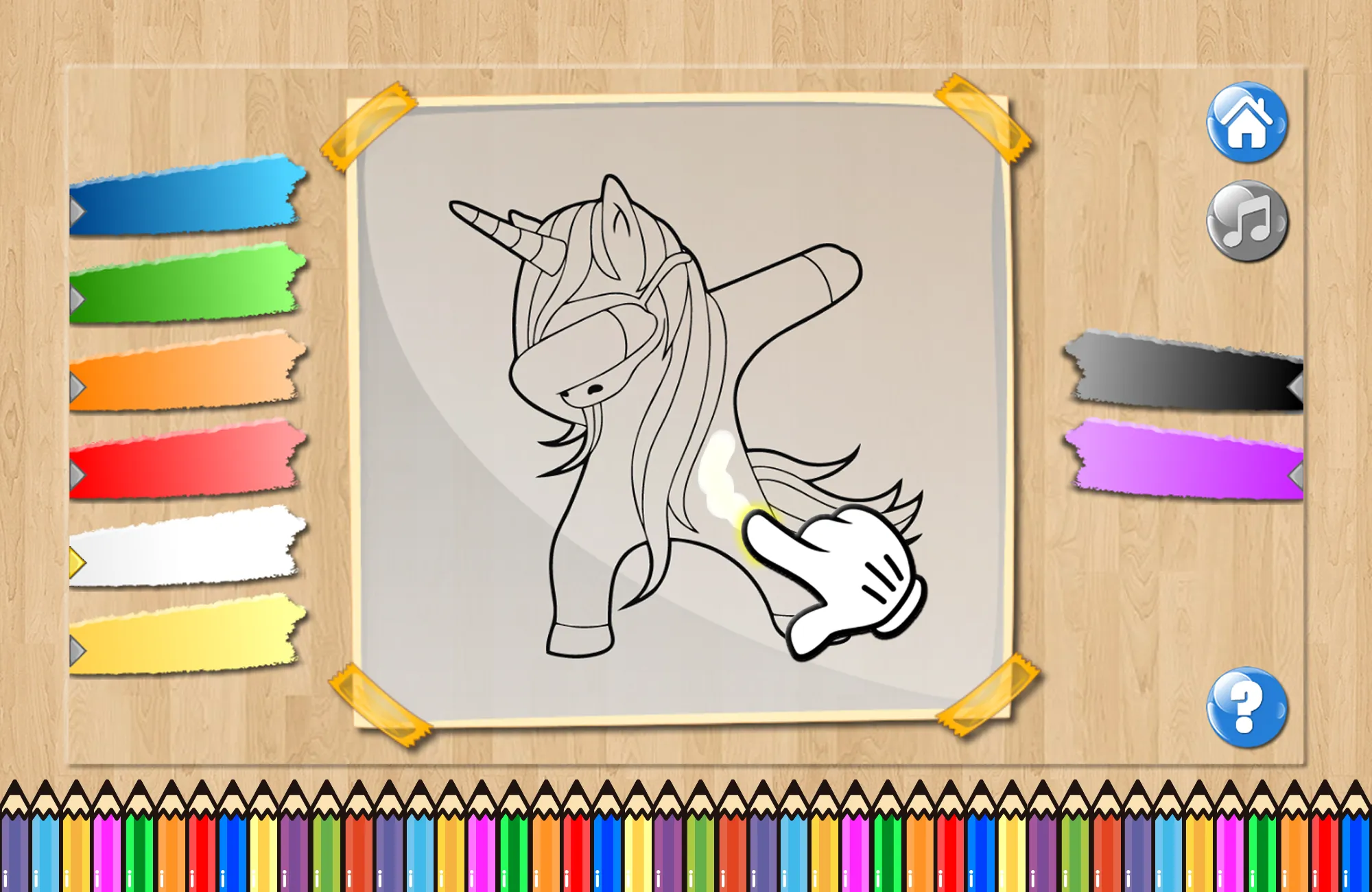 Pony Coloring Pages for Kids | Indus Appstore | Screenshot