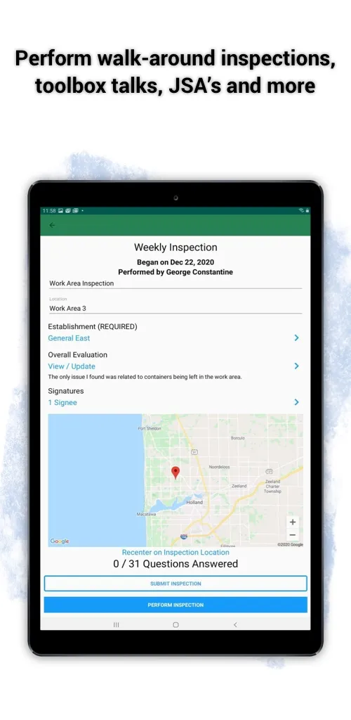 Inspector by Safety 101 | Indus Appstore | Screenshot