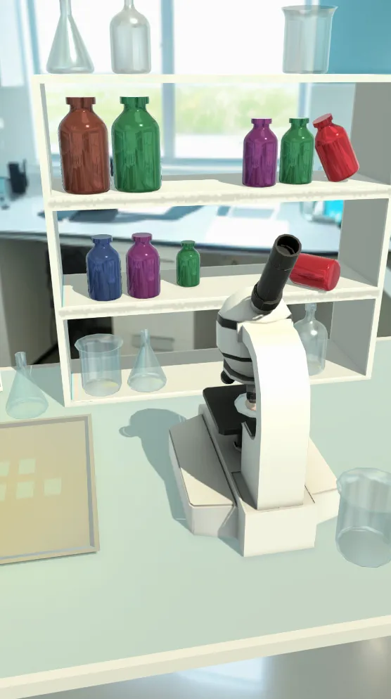 Microscope Virtual Cells Sim | Indus Appstore | Screenshot