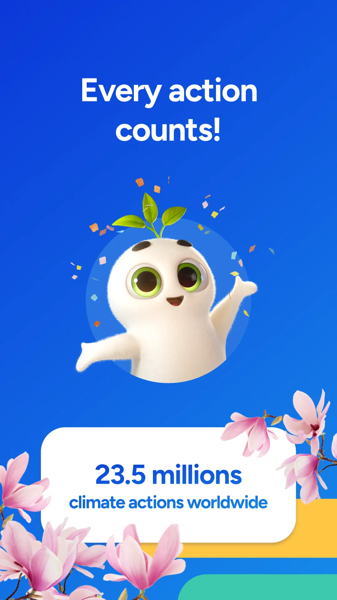 AWorld in support of ActNow | Indus Appstore | Screenshot