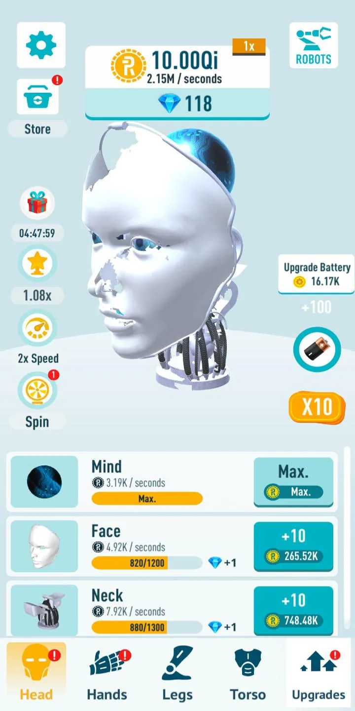 Idle Robots | Indus Appstore | Screenshot