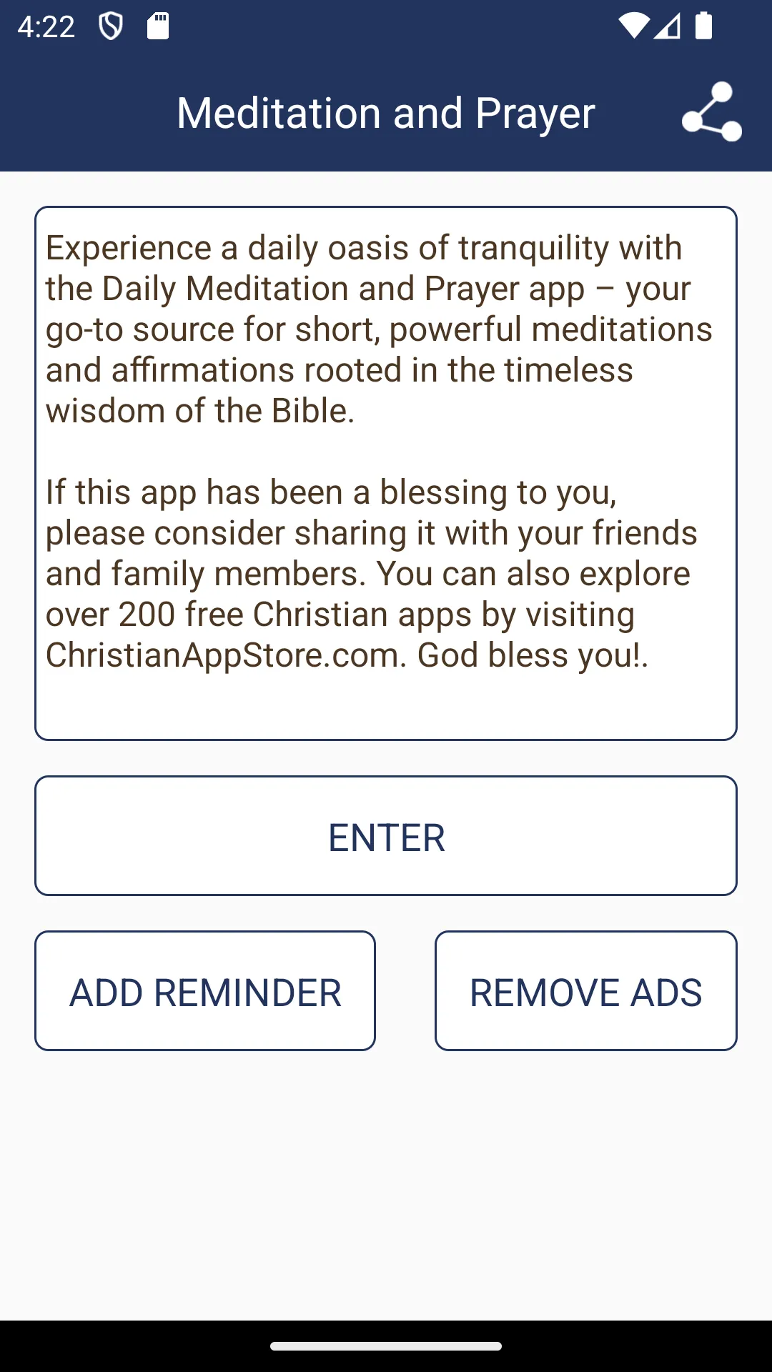 Daily Meditation and Prayer | Indus Appstore | Screenshot