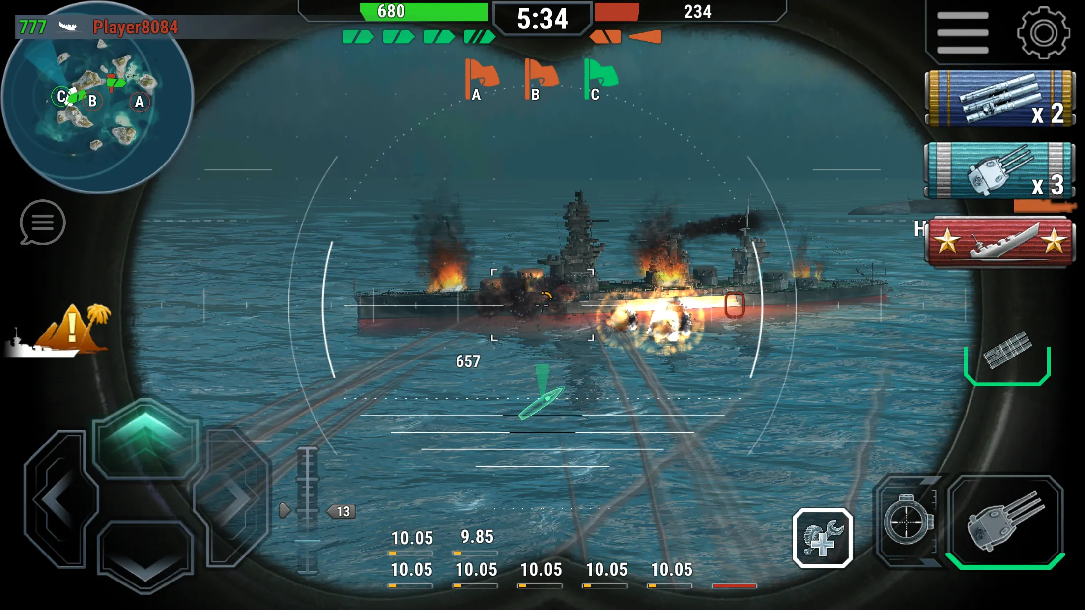 Warships Universe Naval Battle | Indus Appstore | Screenshot