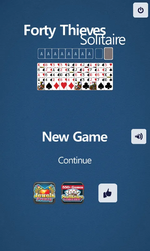 Forty Thieves Solitaire | Indus Appstore | Screenshot