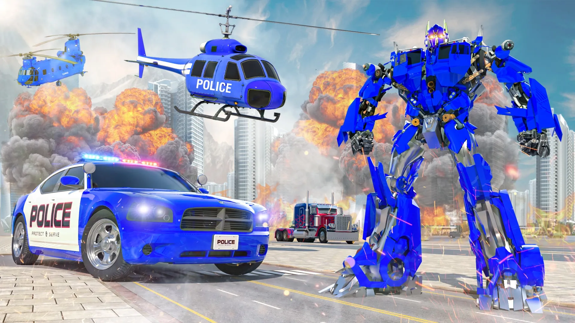 Helicopter Game: Flying Car 3D | Indus Appstore | Screenshot