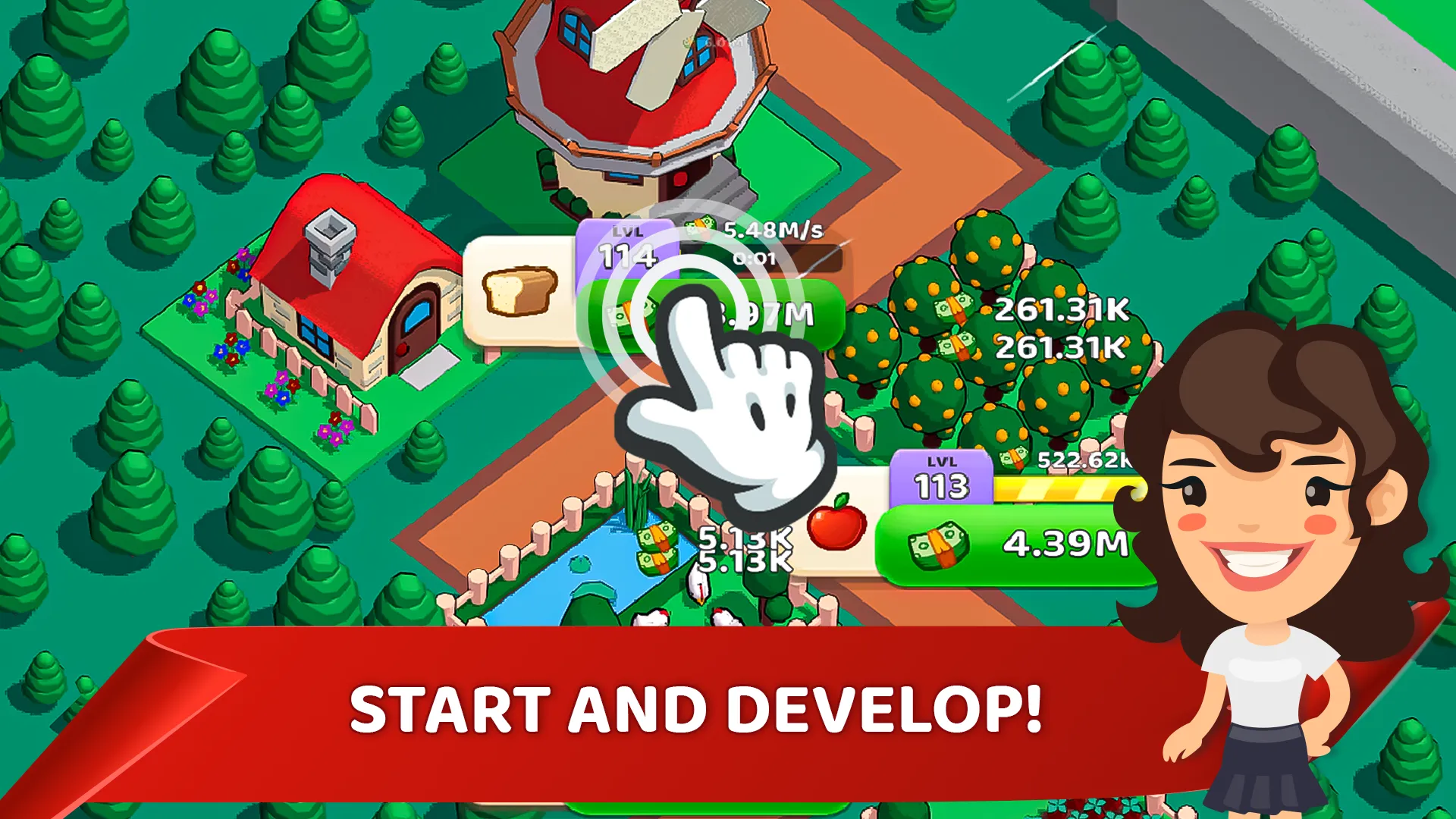 Mayor Tycoon: Idle City Sim | Indus Appstore | Screenshot