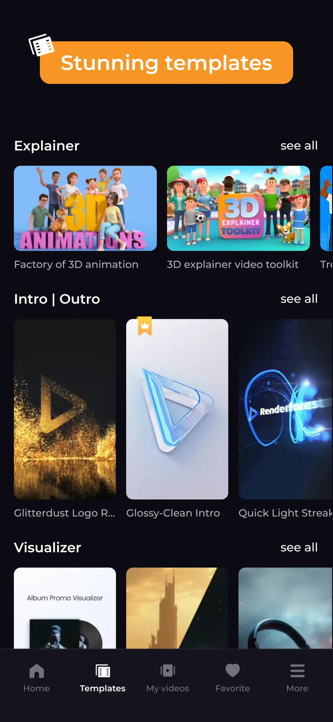 AI Video Maker - Renderforest | Indus Appstore | Screenshot