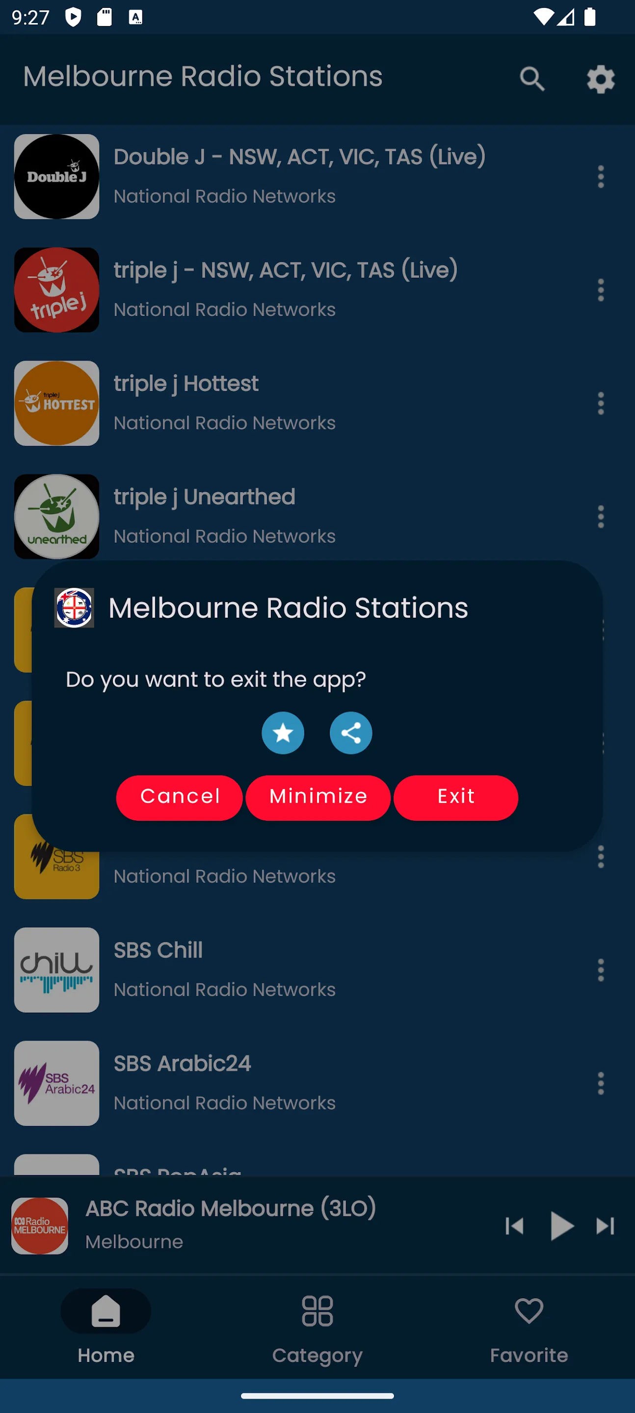 Radios from Melbourne | Indus Appstore | Screenshot