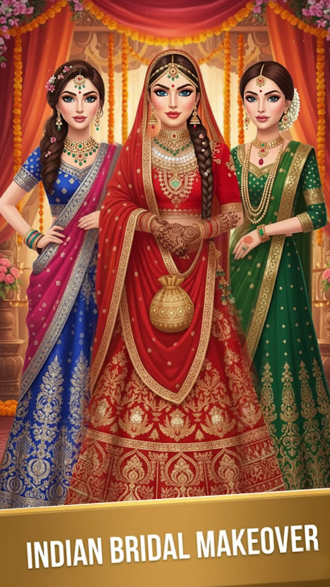 Bridal Dress up Wedding Makeup | Indus Appstore | Screenshot