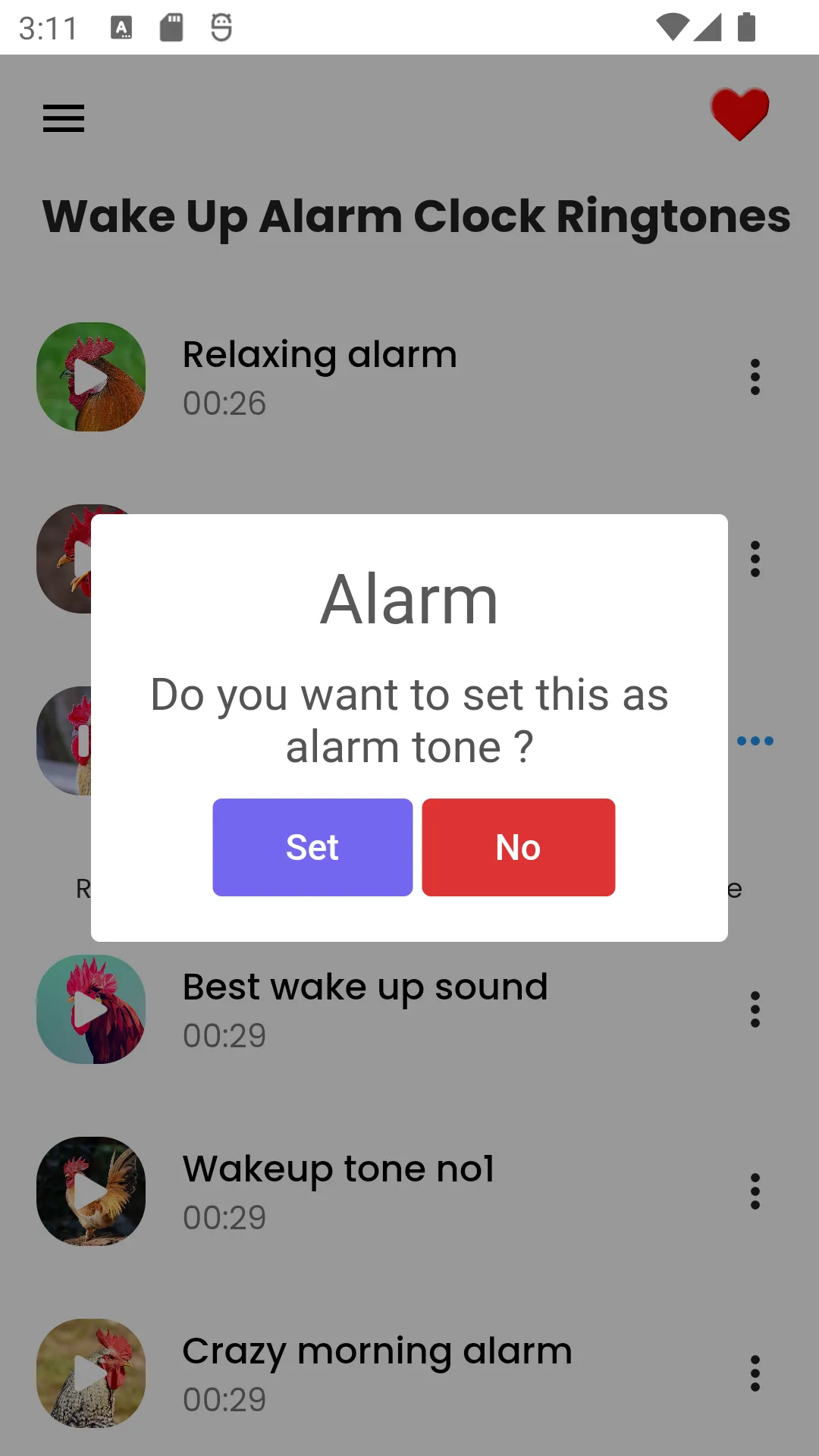 Wake Up Alarm Clock Ringtones | Indus Appstore | Screenshot