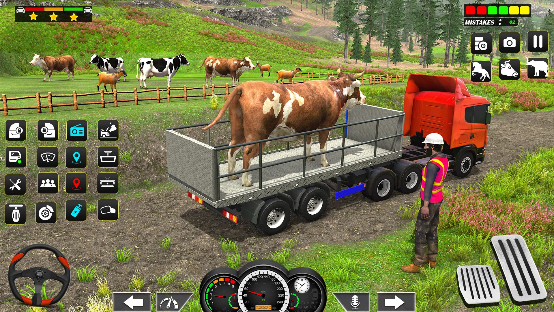 Farm Animals Transport Truck | Indus Appstore | Screenshot