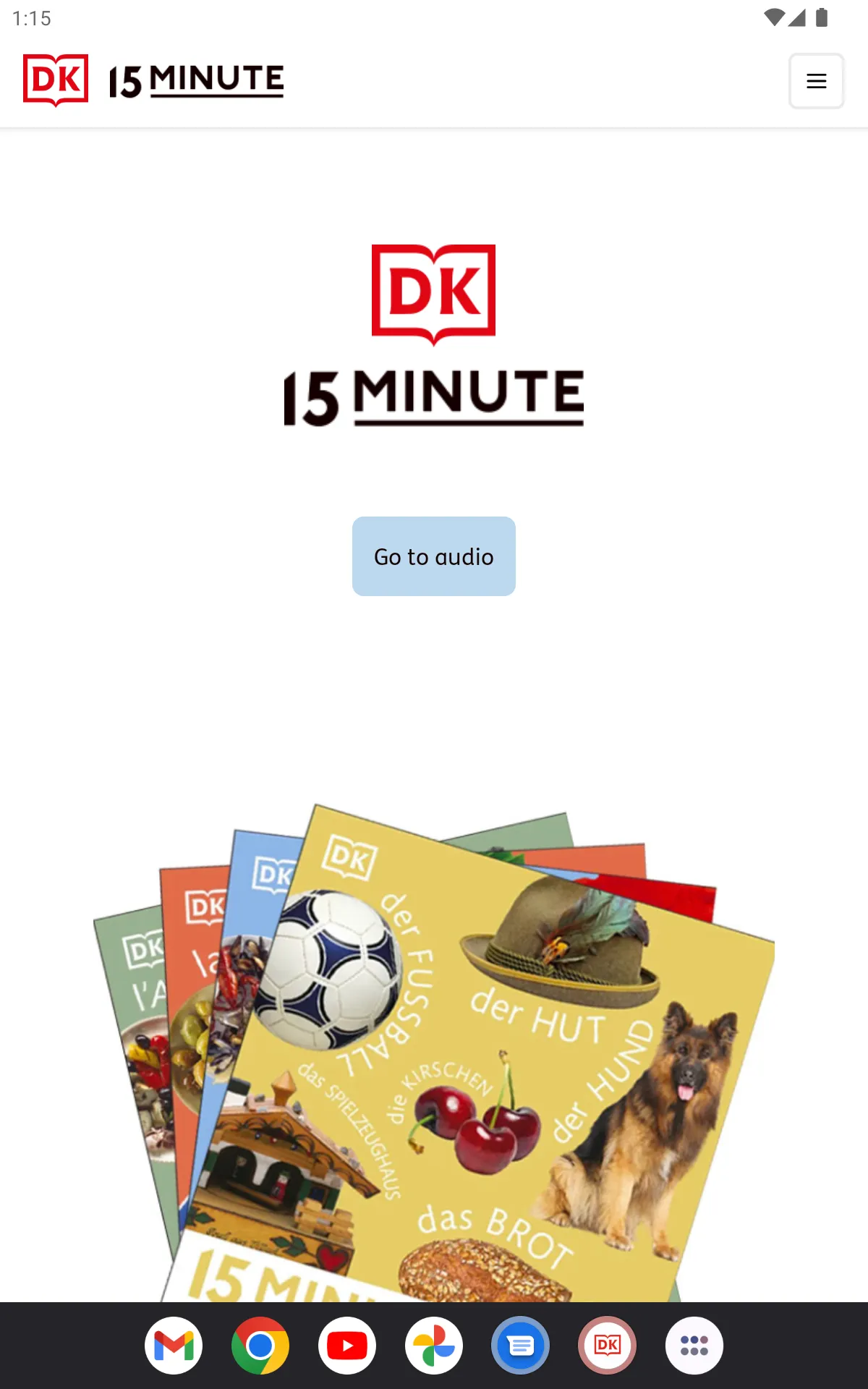 DK 15 Minute Language Course | Indus Appstore | Screenshot