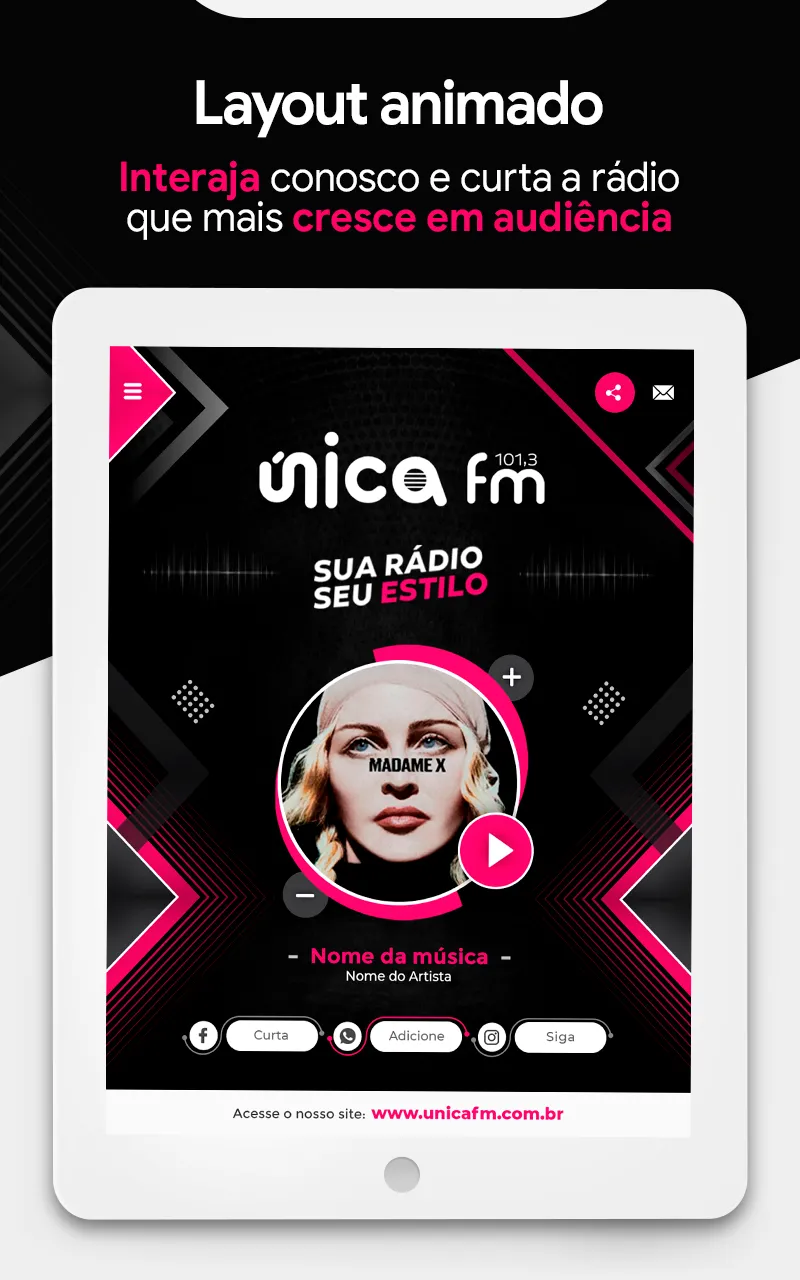 Radio Unica FM Araraquara | Indus Appstore | Screenshot