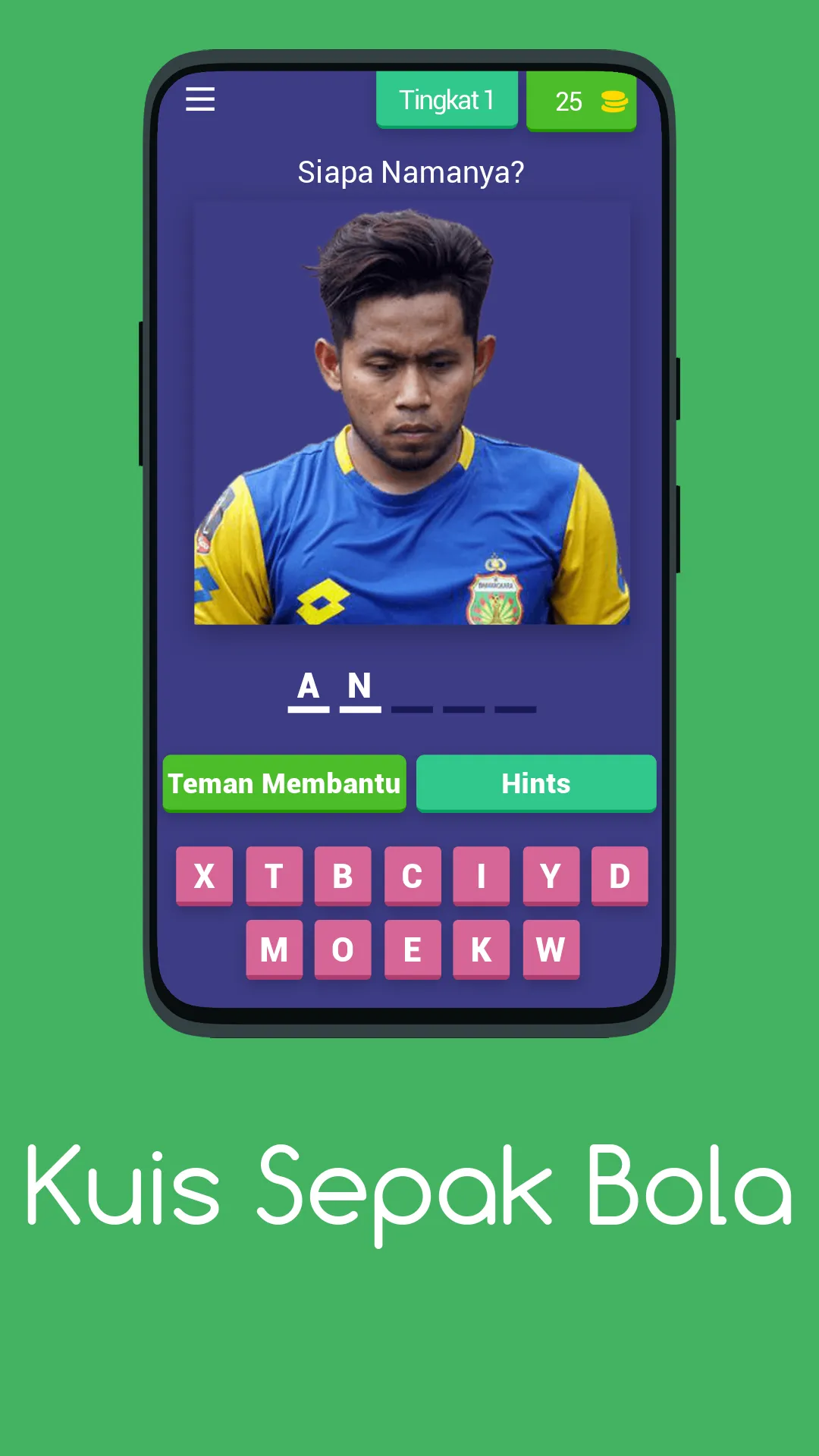 Permainan Kuis Sepak Bola | Indus Appstore | Screenshot