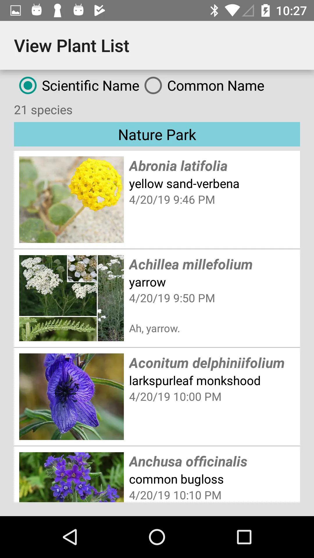 BC Wildflowers | Indus Appstore | Screenshot