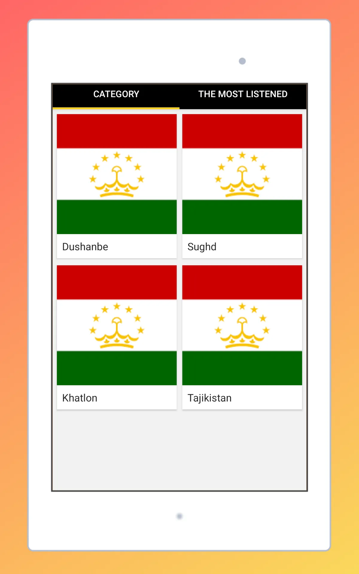 Radio Tajikistan: Radio Online | Indus Appstore | Screenshot