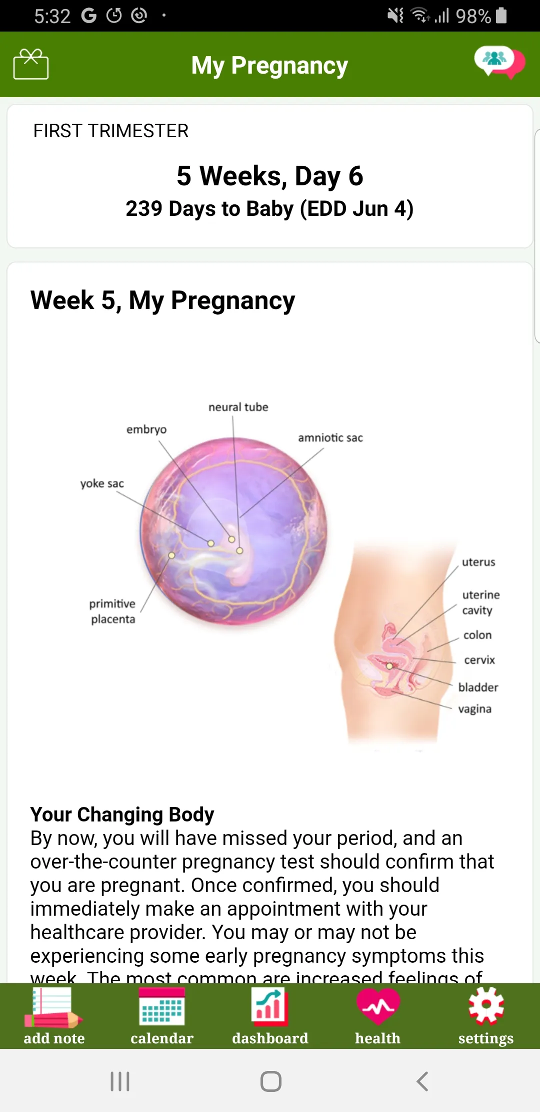 Period Tracker | Indus Appstore | Screenshot