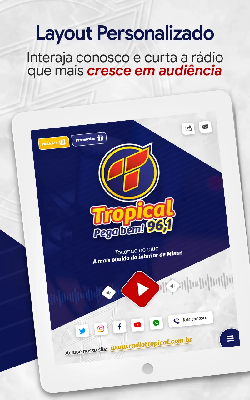 Radio Tropical Minas | Indus Appstore | Screenshot