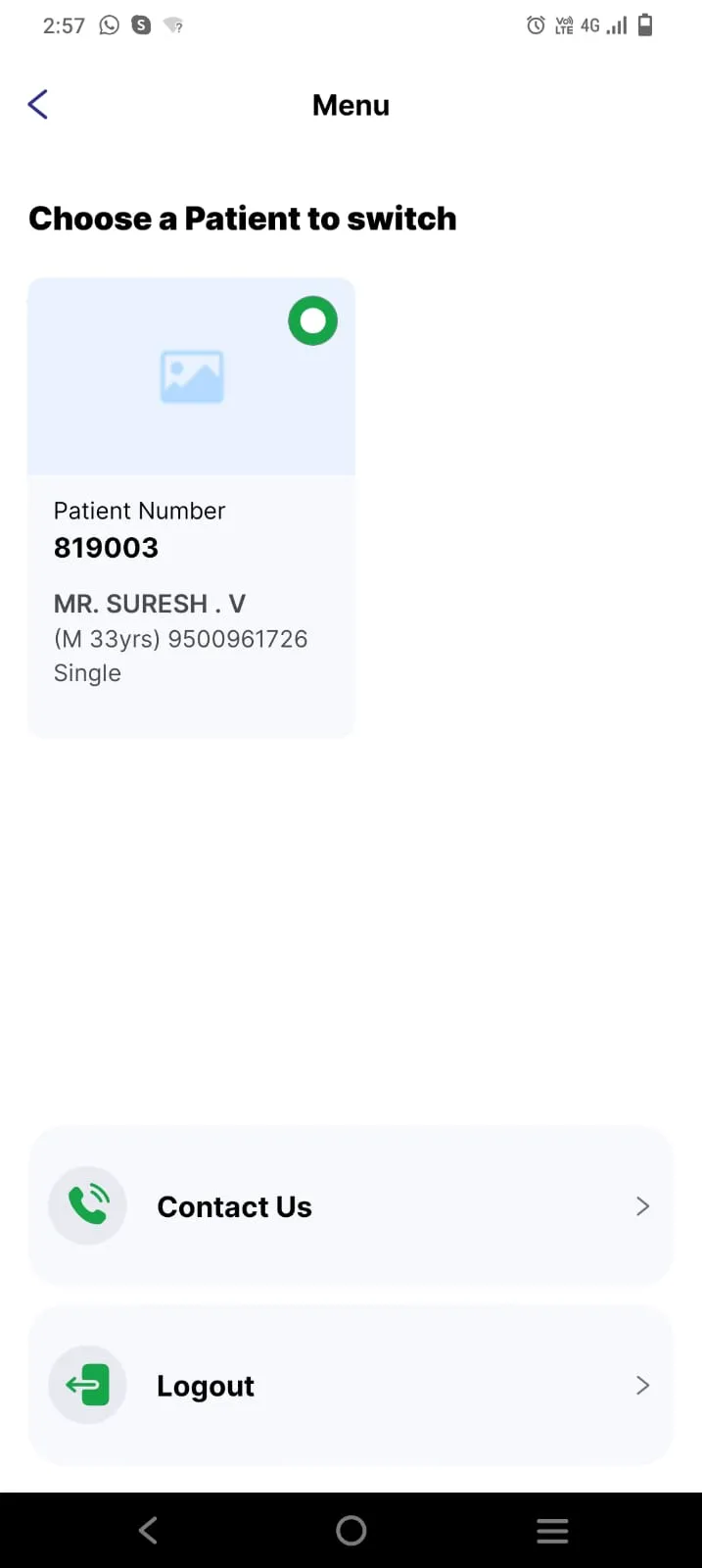GKNM Hospital Patient Portal | Indus Appstore | Screenshot