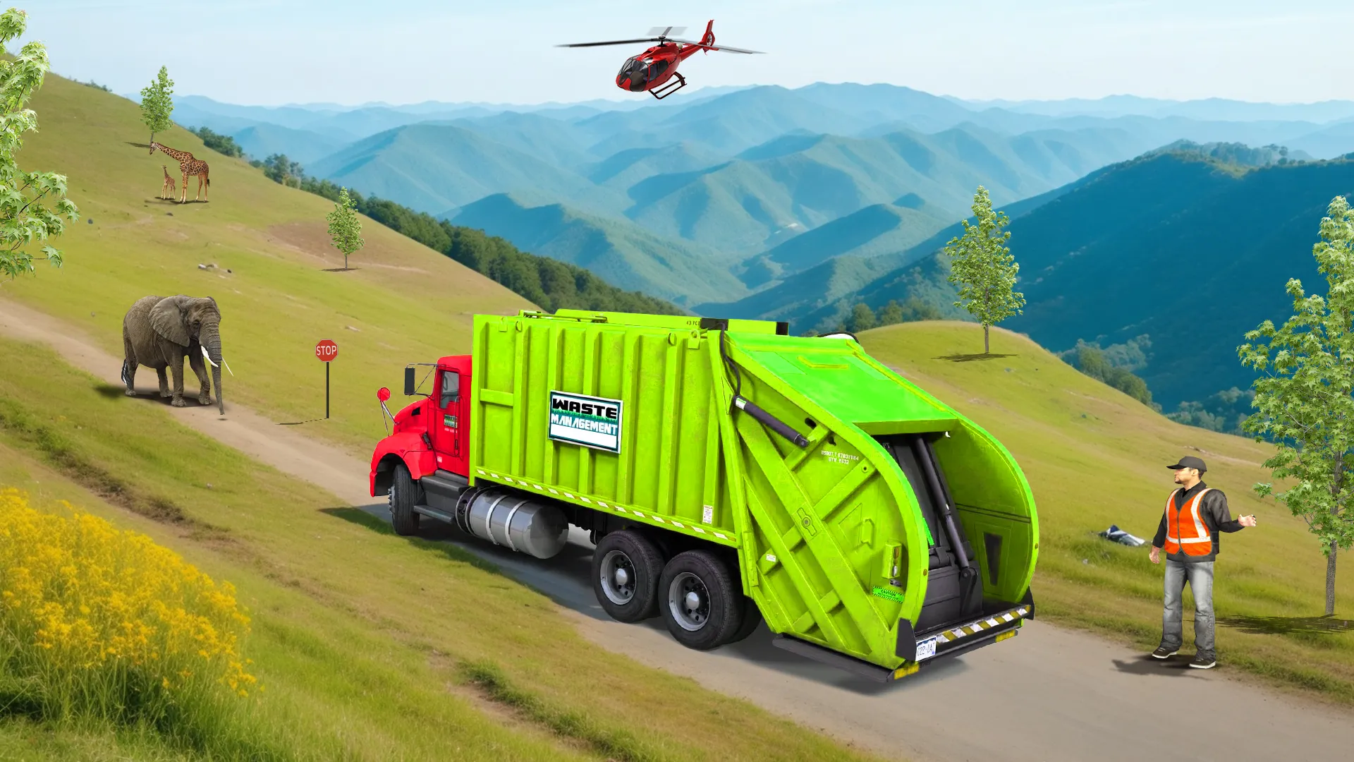 Garbage Truck Simulator Games | Indus Appstore | Screenshot