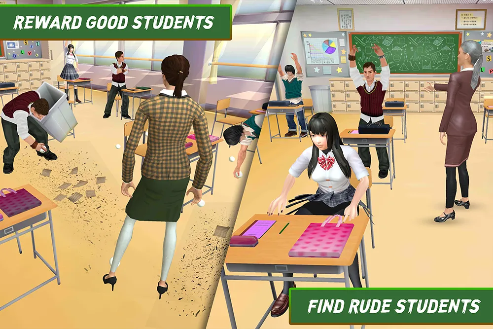 School Intelligent Teacher 3D | Indus Appstore | Screenshot