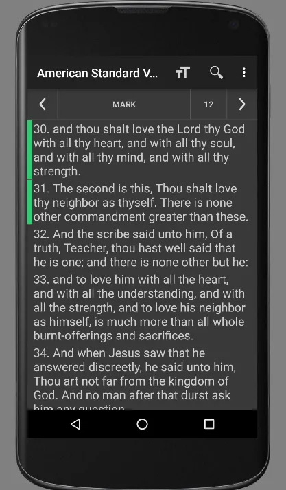 American Standard Bible (ASV) | Indus Appstore | Screenshot