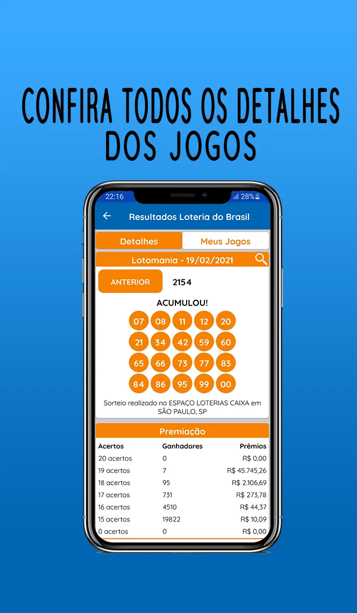 Resultados Loteria do Brasil | Indus Appstore | Screenshot