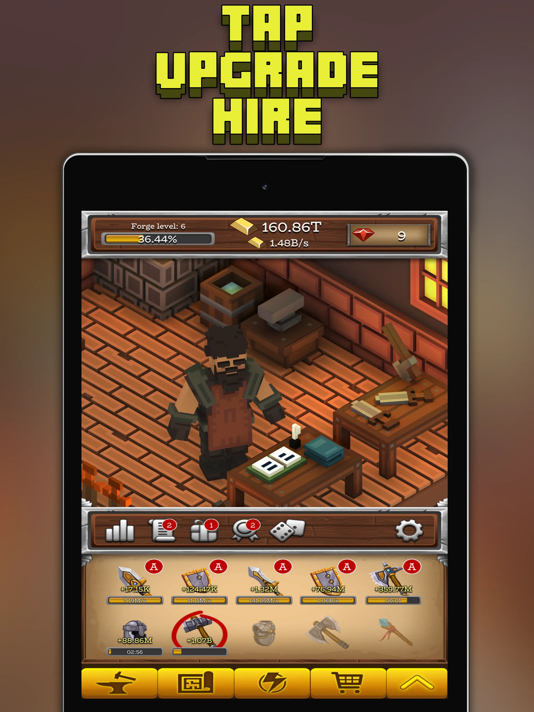 ForgeCraft - Crafting Tycoon | Indus Appstore | Screenshot