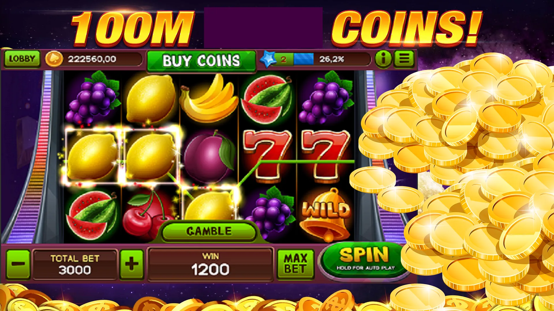 Casino Slot Games: Vegas 777 | Indus Appstore | Screenshot