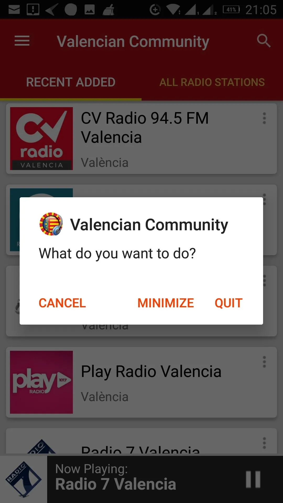 Valencian Community Radios | Indus Appstore | Screenshot