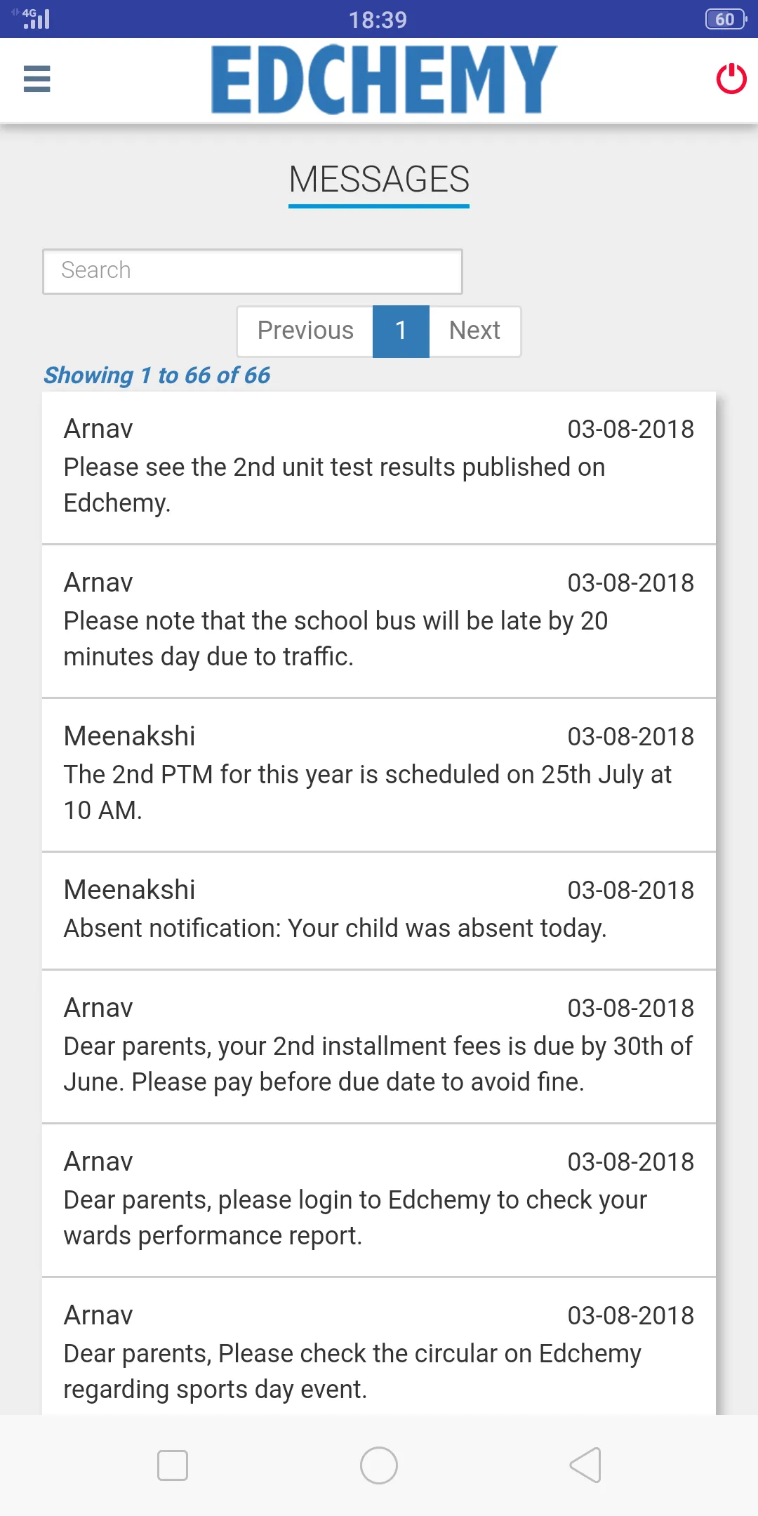 Capitol Public School Edchemy | Indus Appstore | Screenshot