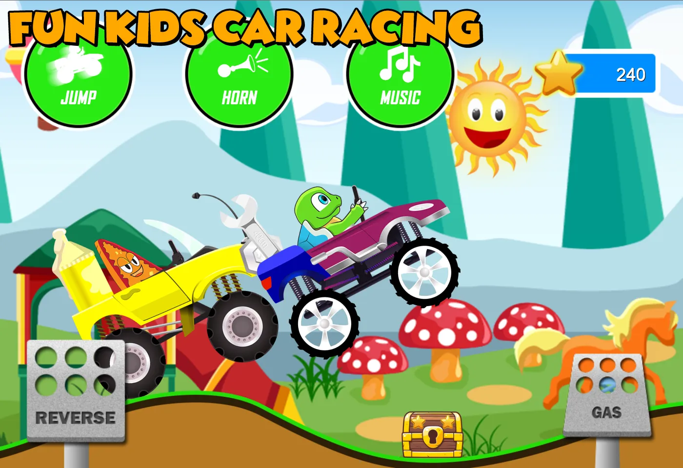 Fun Kids Car Racing Game | Indus Appstore | Screenshot