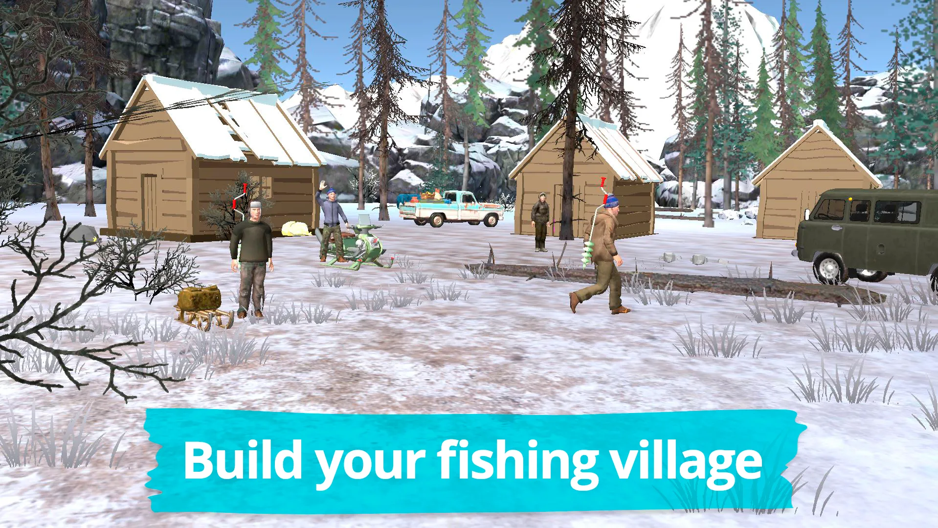 Fishing in the Winter. Lakes. | Indus Appstore | Screenshot