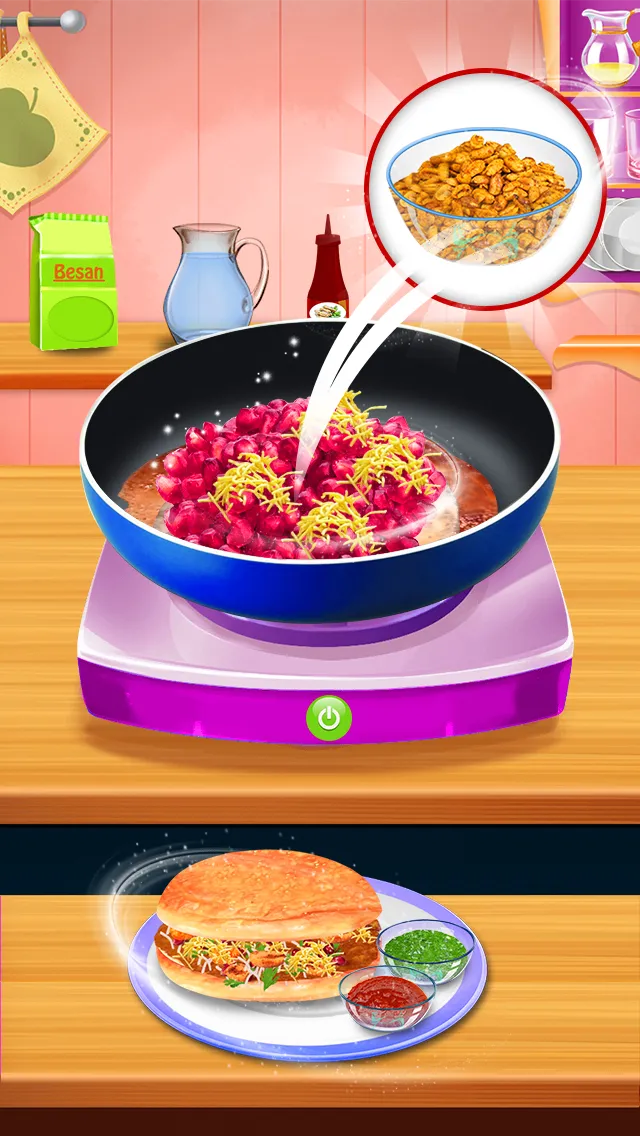 Indian Street Food Game | Indus Appstore | Screenshot