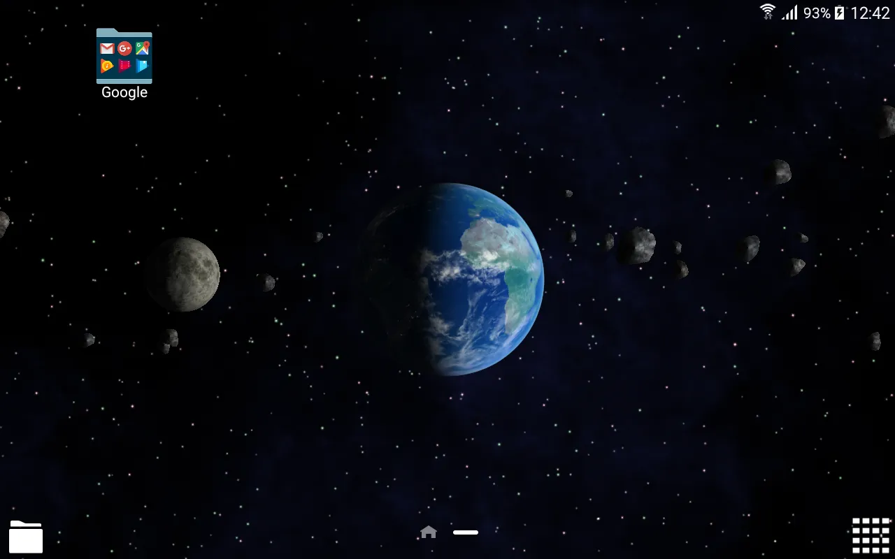 3D Earth Live Wallpaper | Indus Appstore | Screenshot