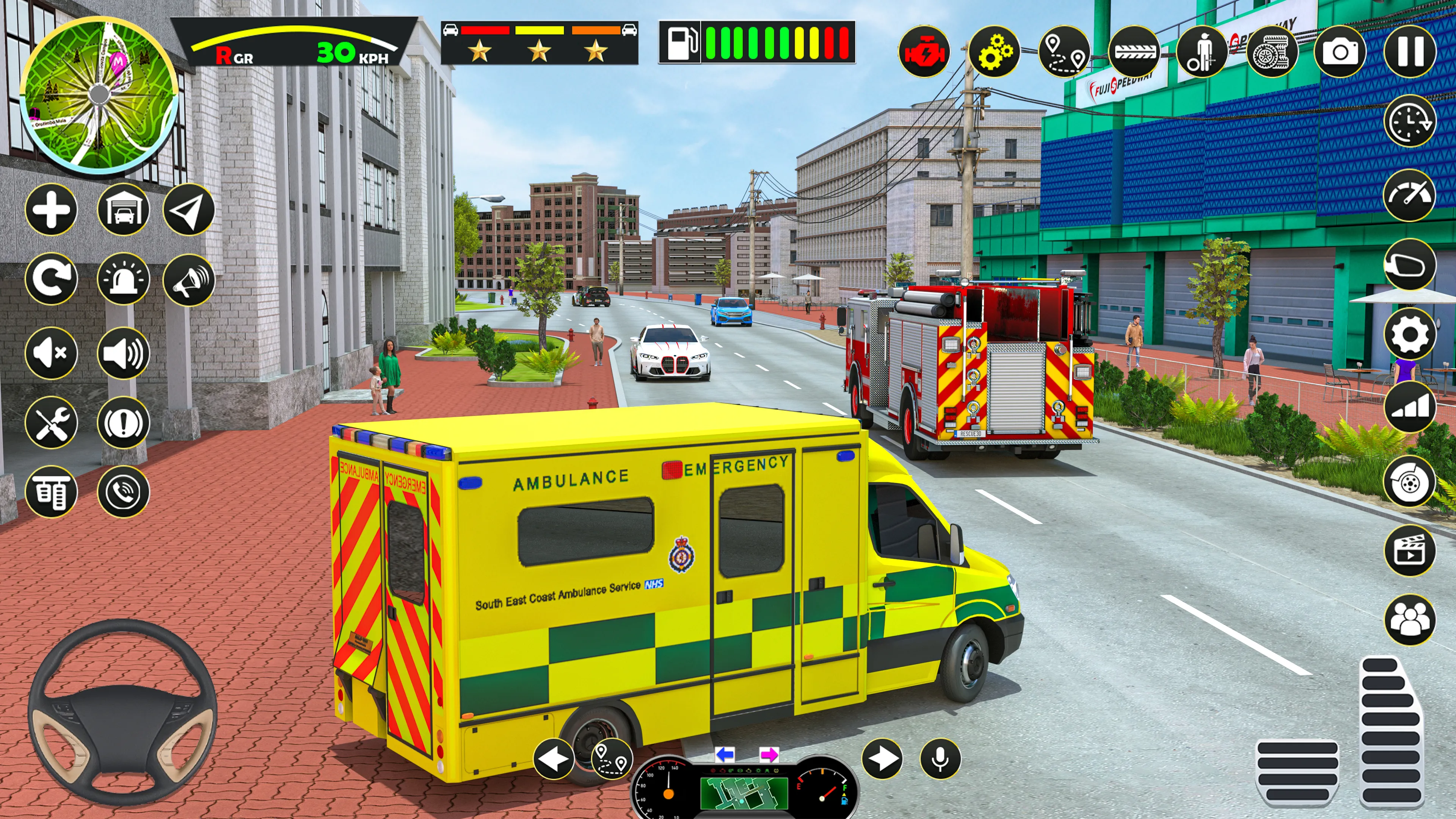 US Ambulance Driving Game 3D | Indus Appstore | Screenshot