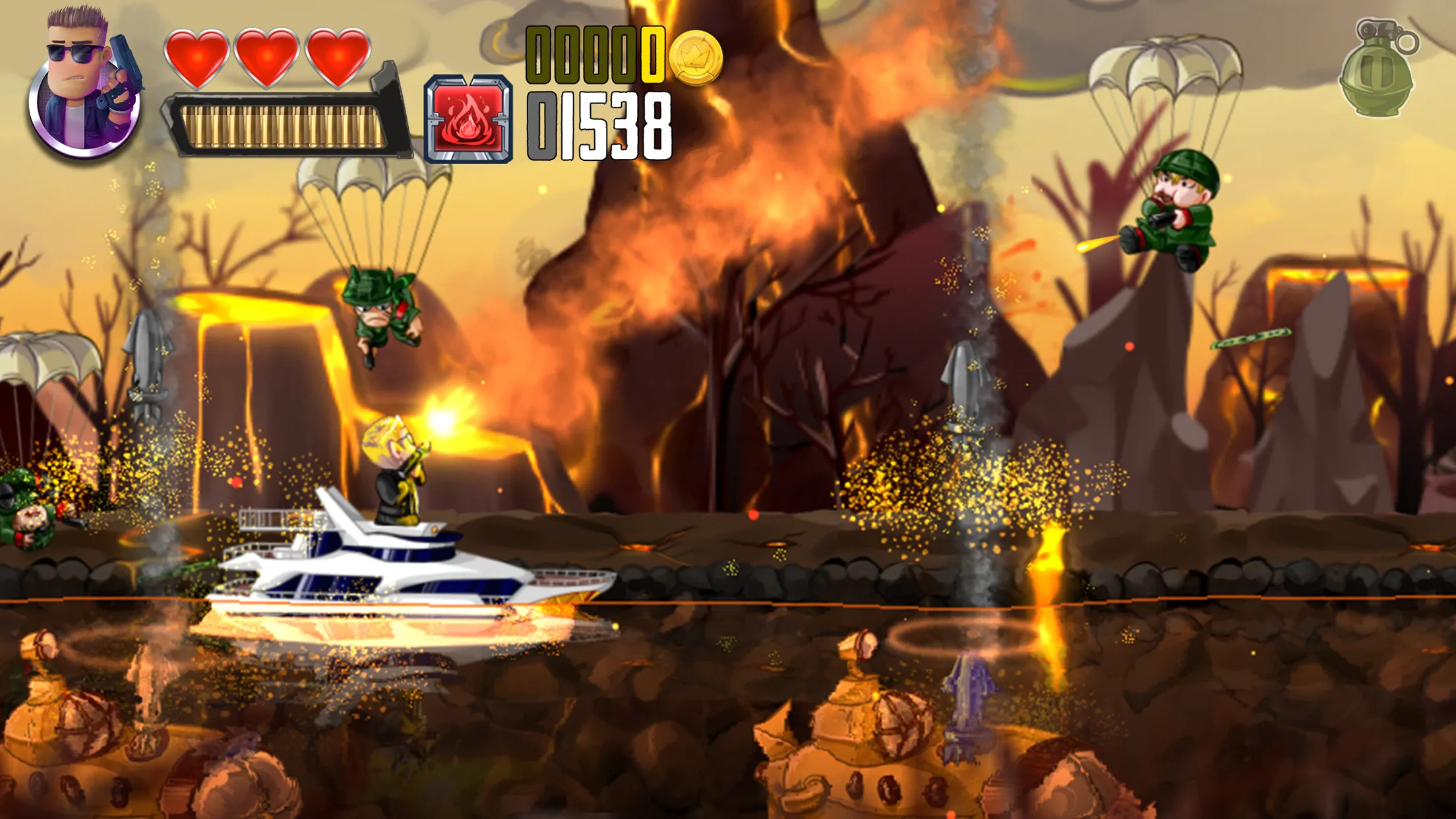 Ramboat - Offline Action Game | Indus Appstore | Screenshot