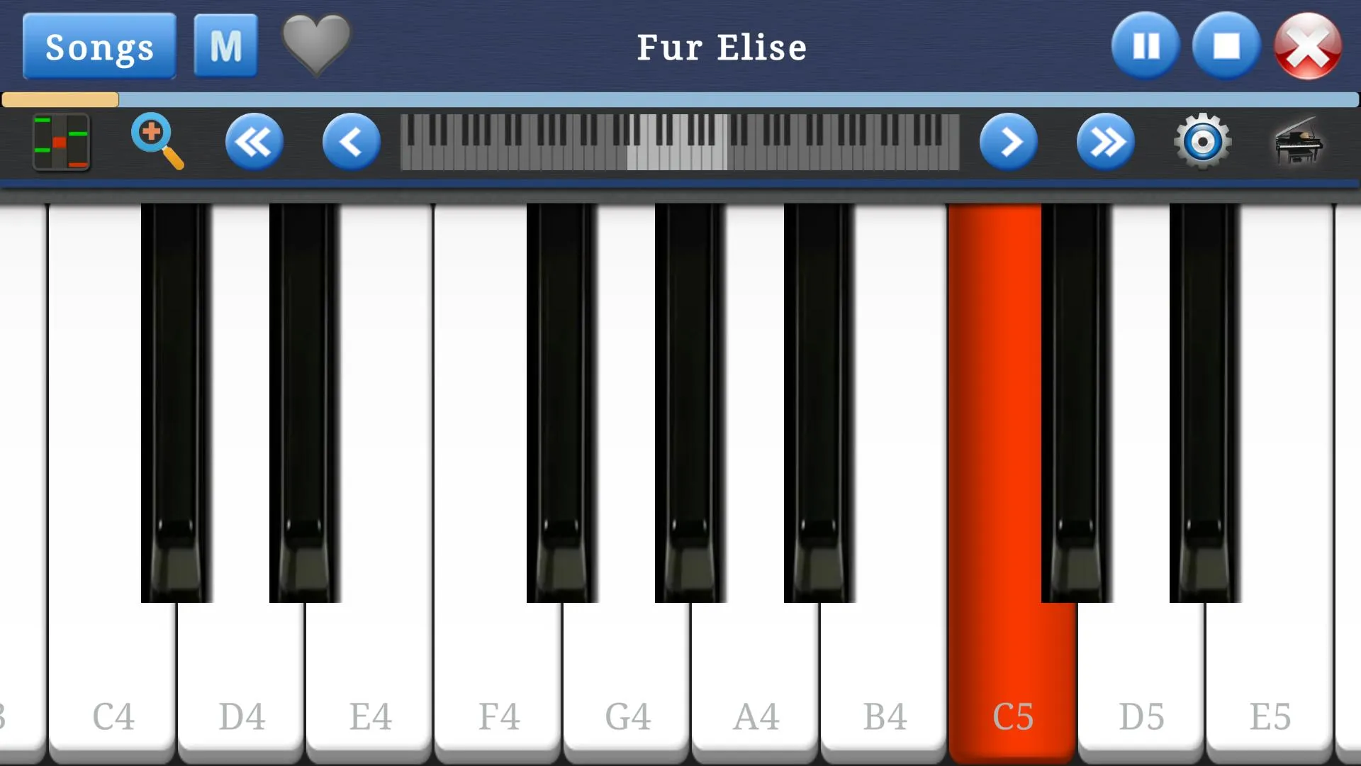 Piano Music & Songs | Indus Appstore | Screenshot