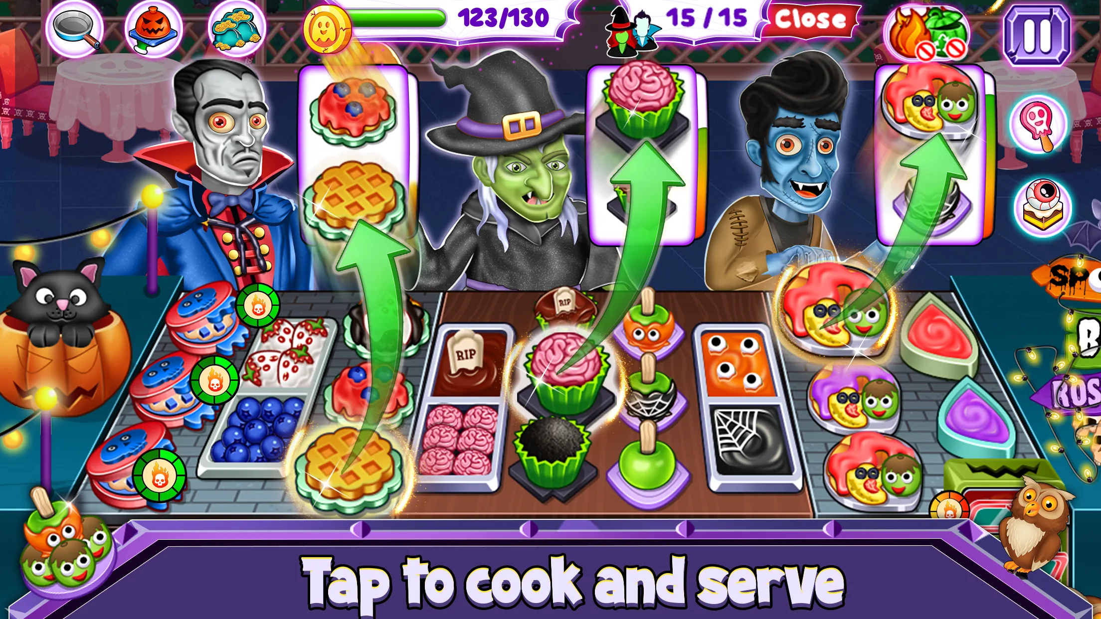 Halloween Cooking Party | Indus Appstore | Screenshot