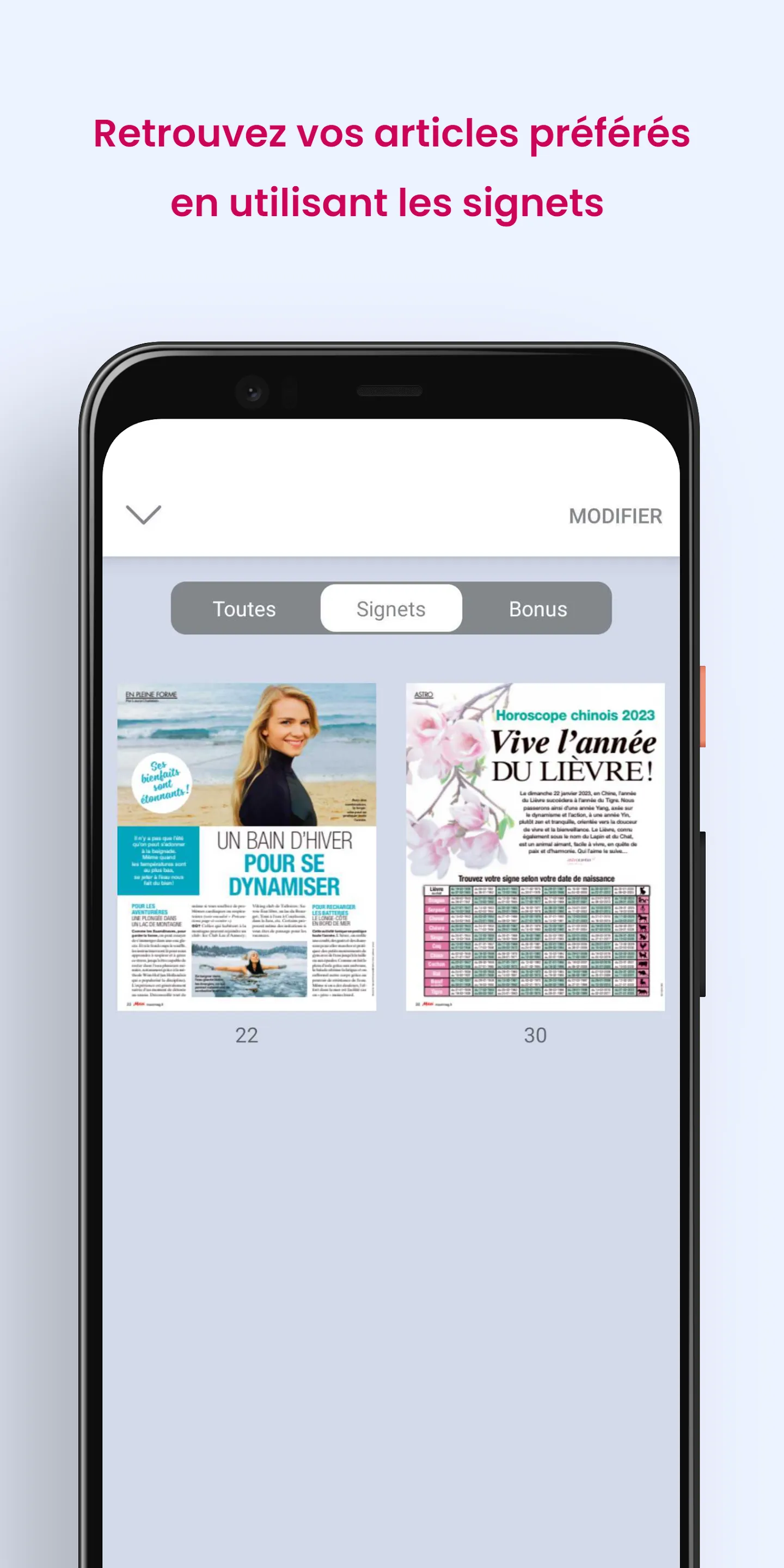 Kiosque Bauer Media France | Indus Appstore | Screenshot