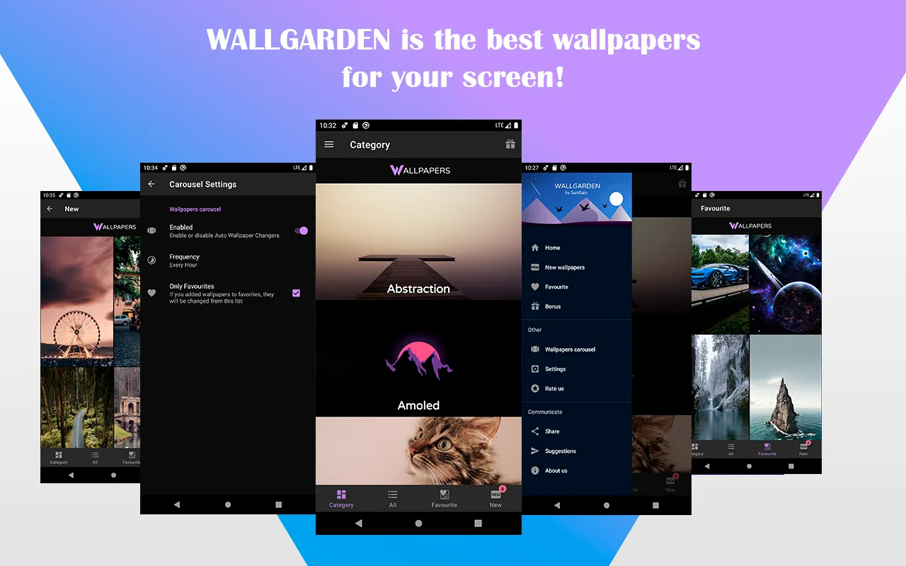 Wallgarden: 4K wallpapers | Indus Appstore | Screenshot