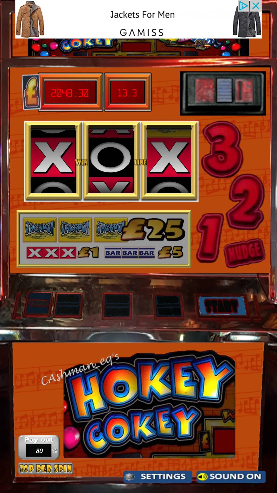 Hokey Cokey UK Slot Machine | Indus Appstore | Screenshot