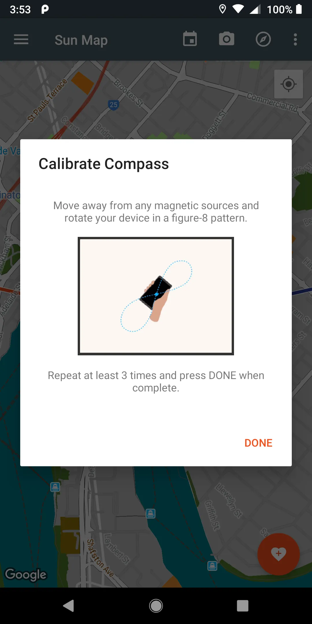 Sun Map | Indus Appstore | Screenshot