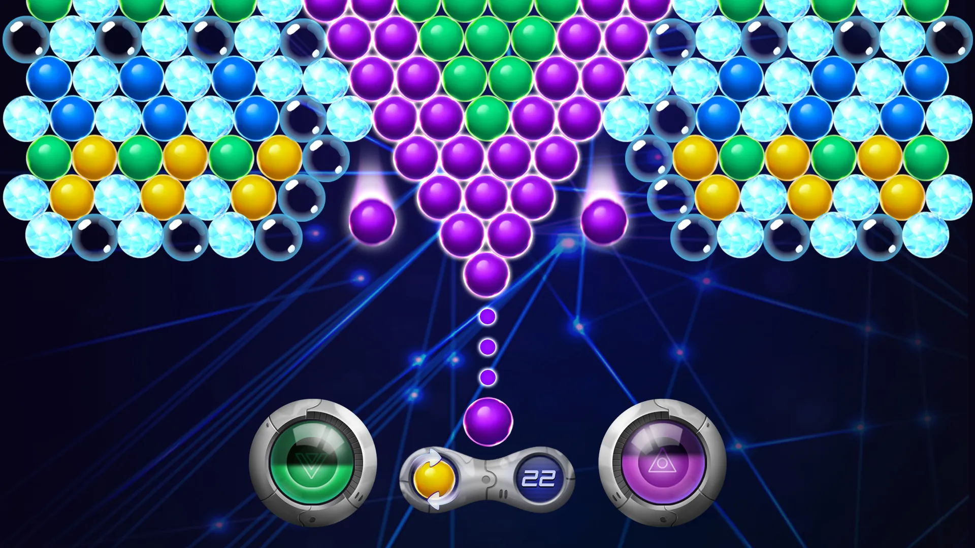 Bubble Heroes Galaxy | Indus Appstore | Screenshot